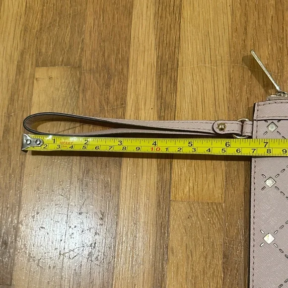 Michael Kors Blush Pink Wristlet Clutch - Picture 5 of 16